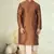 Art silk plain dhoti kurta set