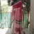  Maroon Figure Digital Print Linen Saree
