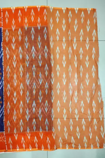 Smart Blue Traditional Fancy Saree In Linen