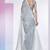 Smart And Solid Plain Ethnic Girlish Silver Colour Saree For Party Looks