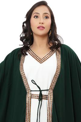 SALE Ethnic Royal Modern Dubai Moroccan Arabic Party Wear Kaftan Takshita Wear Dress  2