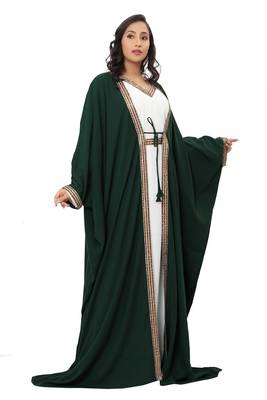 SALE Ethnic Royal Modern Dubai Moroccan Arabic Party Wear Kaftan Takshita Wear Dress  3