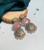 Graceful high quality german silver earrings