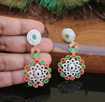 Gold platted earring 2