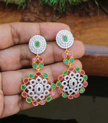 Gold platted earring 3