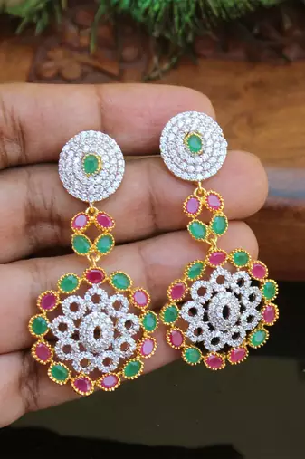Gold platted earring