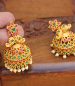 Matte finish earring