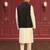 Men's fawn kurta pajama with nehru jacket