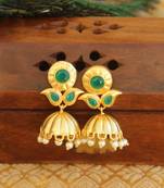 Matte finish earring