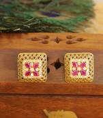 Matte finish earring