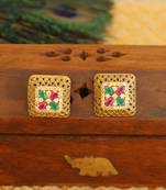 Matte finish earring