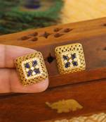 Matte finish earring