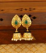 Matte finish earring