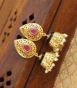 Matte finish earring