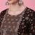 Gulmohar jaipur cotton  length printed flared 3/4 sleeve round neck kurta bottom dupatta set