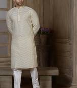 Arruga stylish matt gold sequins kurta pajama