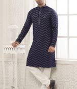 Arruga stylish matt gold sequins kurta pajama