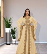 SALE New Georgette Fabric Kaftan Abaya Moroccan Caftan Wedding Dress