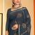 New design fancy chiffon embroiderd flower pattern saree