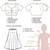 Trendmalls White Georgette Sequence Embroidered Work Wedding, Party Wear Semi-stitched Latest Lehenga Choli With Dupatta