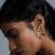 Chunky cluster earrings