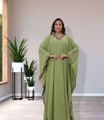 Sale Royal Abaya Fashion Sequin's Work Traditional Wedding Dubai Kaftan Dress 