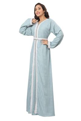 SALE New Abaya Wedding Fashion Dubai Kaftans Farasha Abaya Very Long Gown  2