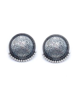 Indian look silver earrings 3