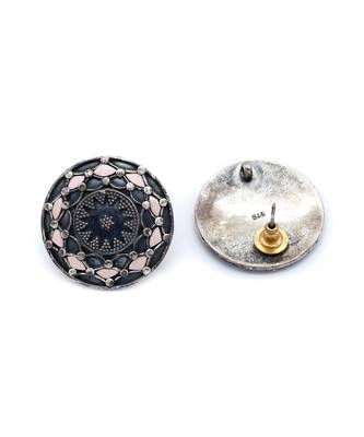 Suryamukhi silver earrings 3