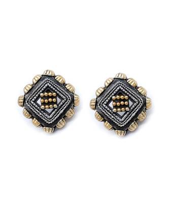 Silver stud earrings 2