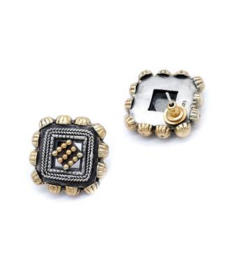 Silver stud earrings 3