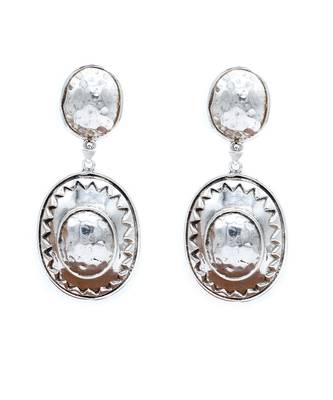 Silver hanging earrings 2