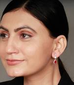 Zainab triple drop earrings