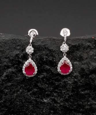 Zainab triple drop earrings 2