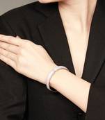 Zara silver openable bracelet