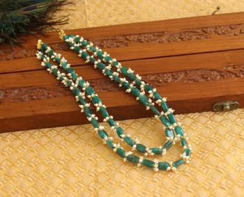 Beads long necklace 2