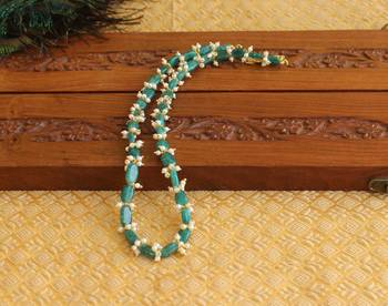 Beads short necklace 2