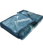 Ajanta handloom house flannel single blanket |comforter for ac/mild winter |sky blue