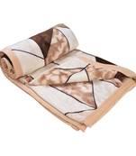 Ajanta handloom house flannel single blanket |comforter for ac/mild winter |cream
