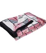 Ajanta handloom house flannel single blanket |comforter for ac/mild winter |black