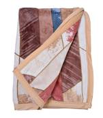 Ajanta handloom house flannel single blanket |comforter for ac/mild winter |peach
