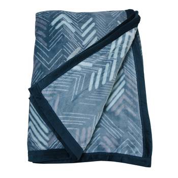 Ajanta handloom house flannel single blanket |comforter for ac/mild winter |dark blue 1