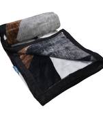 Ajanta handloom house flannel single blanket |comforter for ac/mild winter |multicolour