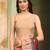 Silk Land  Brown  Digital Printed Cotton Blend Saree 