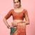 Silk Land  Green  Digital Printed Soft Silk Blend Saree 