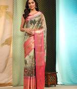 Silk Land  Multicolor  Digital Printed Art Silk Saree 