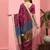Silk Land  Purple  Woven Design Cotton Saree 