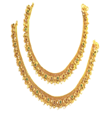 Runjhun designer gold plated anklets for women & girls