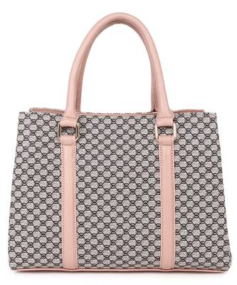 Women Pink Texture Handbag  2