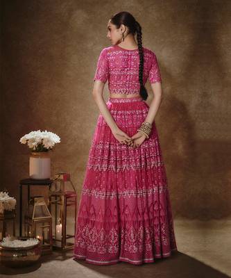 Barbie Pink & Gold Lehenga Set 2